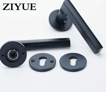 Free Shipping Black Solid Space Aluminum Door Locks Bedroom Minimalist Interior Door Handle Lock
Free Shipping Black Solid Space Aluminum Door Locks Bedroom Minimalist Interior Door Handle Lock
