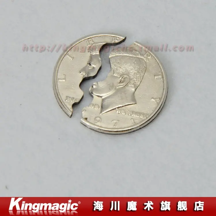 Bite and Restore Coin Biting Folding Coin Bite Coin Dollar Magic Tricks Magic Props Magic Toys Free Shipping
Bite and Restore Coin Biting Folding Coin Bite Coin Dollar Magic Tricks Magic Props Magic Toys Free Shipping