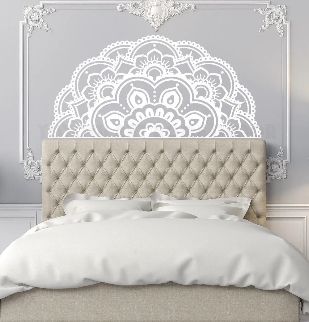 Half Mandala Wall Sticker Removable Vinyl Art Bohemian Style Mandala Flower Design Wall Decal Mural Home Bedroom Decor W425
Half Mandala Wall Sticker Removable Vinyl Art Bohemian Style Mandala Flower Design Wall Decal Mural Home Bedroom Decor W425