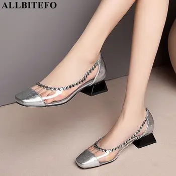 ALLBITEFO square toe genuine leather high heels party women shoes high quality women high heel shoes spring women heels 
ALLBITEFO square toe genuine leather high heels party women shoes high quality women high heel shoes spring women heels