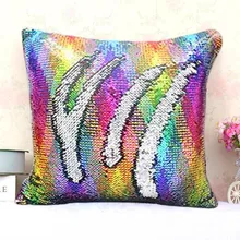 Mermaid Sequin Cushion Cover Magical Shining DIY Decorative Wholesale Color Changing Reversible Patchwork Solid Pillow Case
Mermaid Sequin Cushion Cover Magical Shining DIY Decorative Wholesale Color Changing Reversible Patchwork Solid Pillow Case