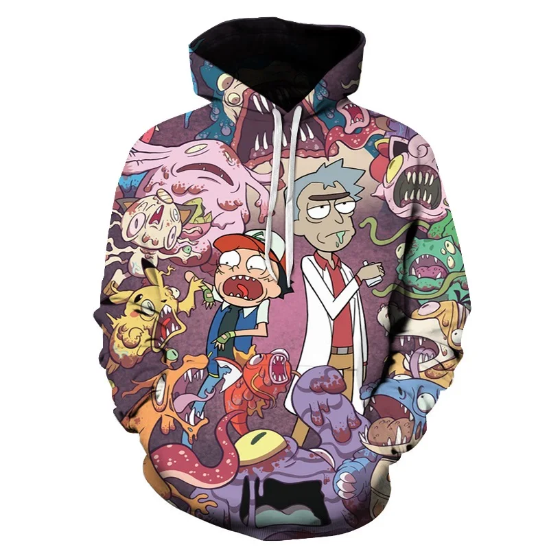 2018 New Rick Morty hoodies sweatshirt 3D Print unisex sweatshirt hoodies Scientist Rick men/women Brand Cartoon Hoodie Large
2018 New Rick Morty hoodies sweatshirt 3D Print unisex sweatshirt hoodies Scientist Rick men/women Brand Cartoon Hoodie Large