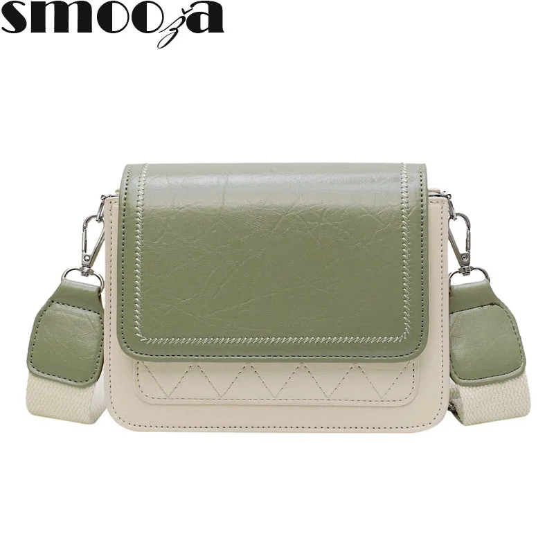 SMOOZA New Women Bag thread Handbag With wide strap Women Messenger Bags Women's Pouch Evening Party Package flap Handbags
SMOOZA New Women Bag thread Handbag With wide strap Women Messenger Bags Women's Pouch Evening Party Package flap Handbags
