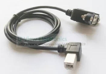 90 Degree Angled USB B Male to Female Extension Cable W/Screw For Panel Mount About 1M/Free DHL Shipping/100PCS
90 Degree Angled USB B Male to Female Extension Cable W/Screw For Panel Mount About 1M/Free DHL Shipping/100PCS