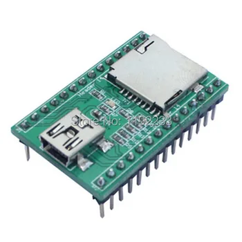 Voice Module MP3 Module One To One 5 Road Independent Control Serial Control JQ6500-28P
Voice Module MP3 Module One To One 5 Road Independent Control Serial Control JQ6500-28P
