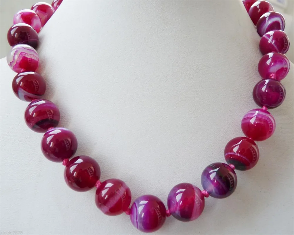 Natural 8mm Pink Striped Gems Bead Necklace 18Inch >>>Wholesale Free Shipping 100% Natural Jewelry
Natural 8mm Pink Striped Gems Bead Necklace 18Inch >>>Wholesale Free Shipping 100% Natural Jewelry