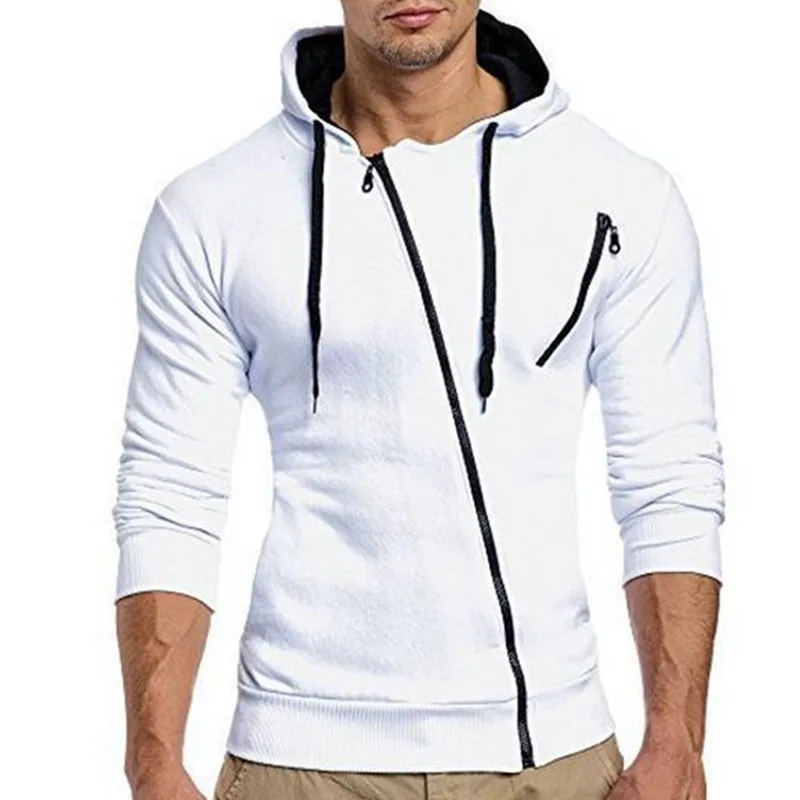 Men Hoodies Sweatshirts Long Sleeve Zipper Hooded Hoodie Sweatshirt Tops White Coat Autumn Winter Black Jacket Streetwear
Men Hoodies Sweatshirts Long Sleeve Zipper Hooded Hoodie Sweatshirt Tops White Coat Autumn Winter Black Jacket Streetwear