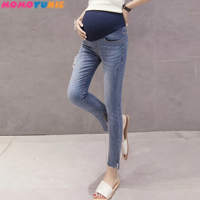 XXL Plus Size Elastic Waist 100% Cotton Maternity Jeans Pants For Pregnancy Clothes For Pregnant Women Legging autumn 2019
XXL Plus Size Elastic Waist 100% Cotton Maternity Jeans Pants For Pregnancy Clothes For Pregnant Women Legging autumn 2019