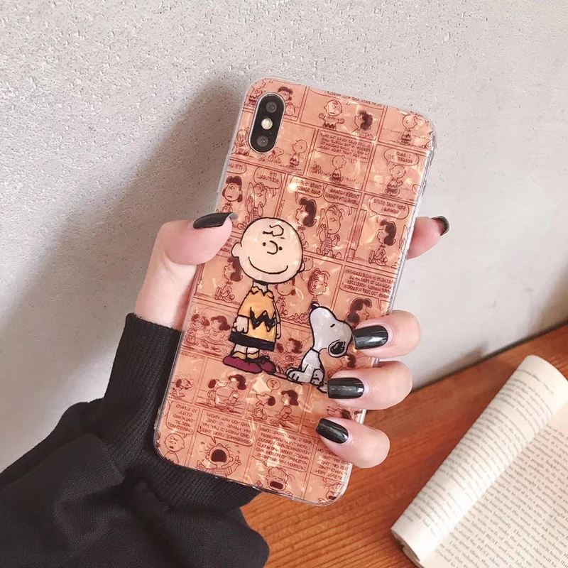 Shell texture cartoon Charlie Lucy Cases for Huawei P20 P30 Pro Mate 20Pro Lite Honor 8X 9 10 V20 Nova 3 3i 4 P Smart Plus
Shell texture cartoon Charlie Lucy Cases for Huawei P20 P30 Pro Mate 20Pro Lite Honor 8X 9 10 V20 Nova 3 3i 4 P Smart Plus
