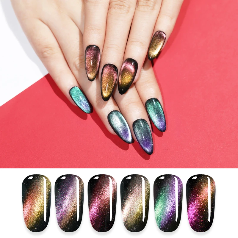 LILYCUTE 5ml 7D Magnetic Gel Polish Shining Glimmer Long Lasting Purple Green Colorful Soak Off Nail Art UV Gel Varnish
LILYCUTE 5ml 7D Magnetic Gel Polish Shining Glimmer Long Lasting Purple Green Colorful Soak Off Nail Art UV Gel Varnish