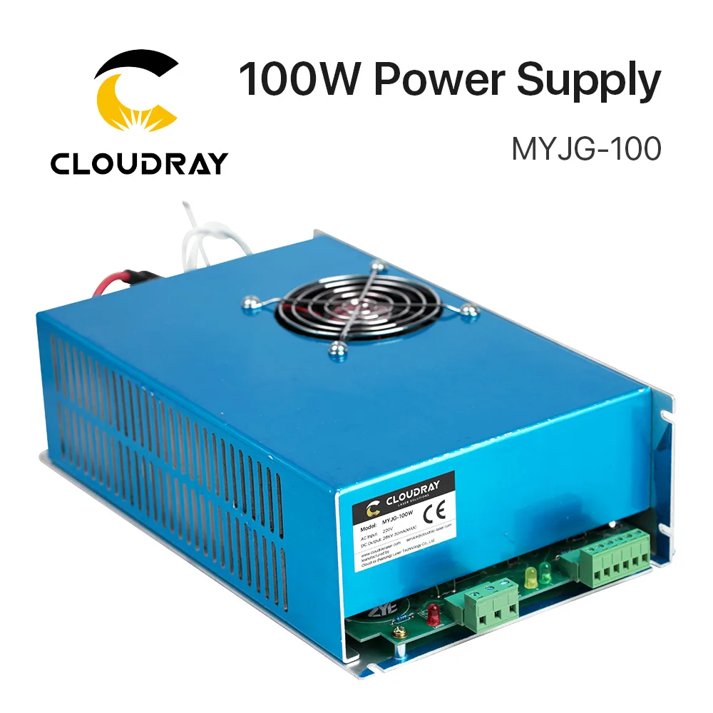 Smartrayc 100W CO2 Laser Power Supply for CO2 Laser Engraving Cutting Machine MYJG-100
Smartrayc 100W CO2 Laser Power Supply for CO2 Laser Engraving Cutting Machine MYJG-100