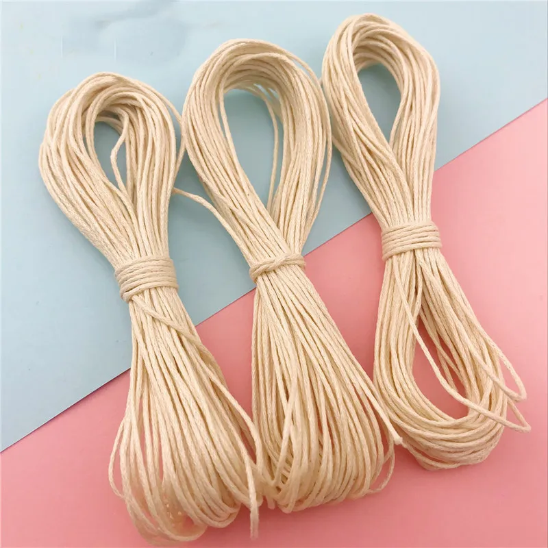 1/1.5/2mm Waxed Cotton Cord 10 Meters Baby Teether Accessories for Baby Mom Jewelry Making Teething Necklace Rattail Cord
1/1.5/2mm Waxed Cotton Cord 10 Meters Baby Teether Accessories for Baby Mom Jewelry Making Teething Necklace Rattail Cord