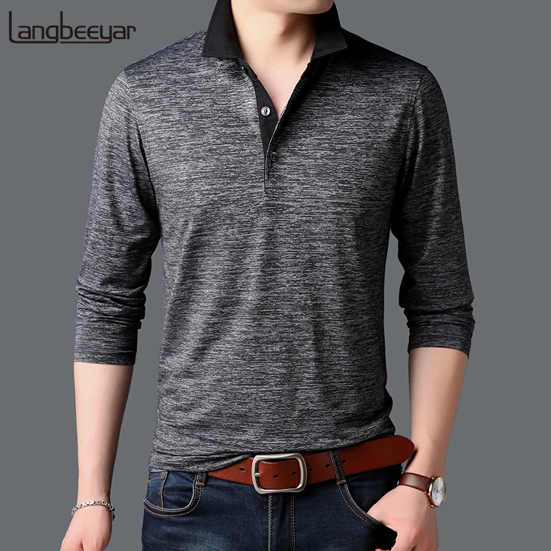 2019 New Fashion Brands Polo Shirt Men British Style Collar Shirt Street Wear Slim Fit Long Sleeve Poloshirt Casual Clothes
2019 New Fashion Brands Polo Shirt Men British Style Collar Shirt Street Wear Slim Fit Long Sleeve Poloshirt Casual Clothes