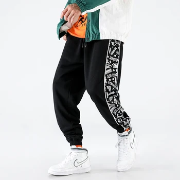 Autumn Men's New Fashion Youth Loose Personality Temperament Solid Color Versatile Cotton Polyester Side Printing Casual Pants
Autumn Men's New Fashion Youth Loose Personality Temperament Solid Color Versatile Cotton Polyester Side Printing Casual Pants