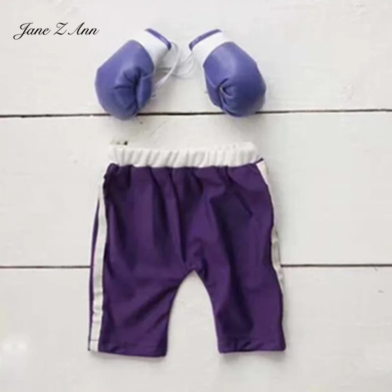 Jane Z Ann Newborn baby photography boxing costume gloves+pants studio shooting accessories
Jane Z Ann Newborn baby photography boxing costume gloves+pants studio shooting accessories