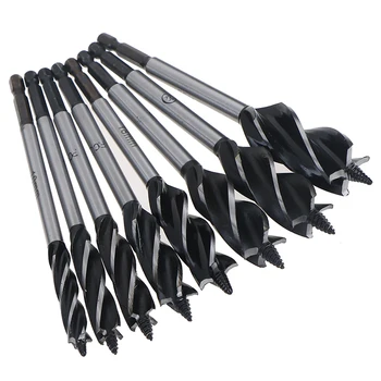 1PCS Twist Drill Bit Set Steels Open Shallow Hole Spiral Drill Bits For Wood 10-25 Mm Spiral Hole Drill Woodworking Tools
