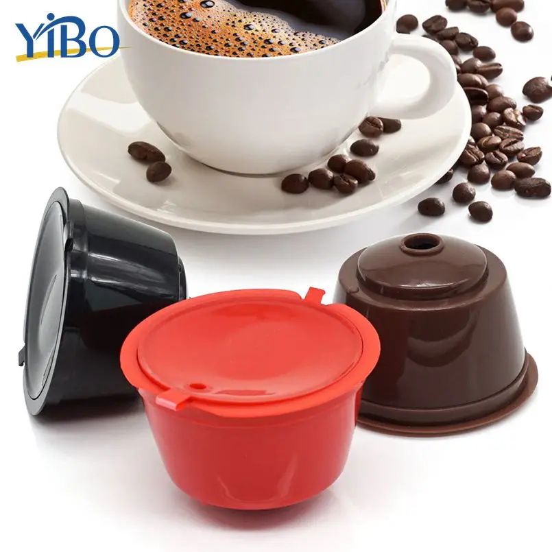 5-4-4cm-Refillable-Coffee-Filter-Reusable-Coffee-Capsule-Plastic-Cover-Stainless-Steel-Mesh-Taste