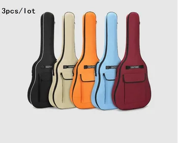 3pcs 40/41" 5mm Sponge Padded Folk Brand Cases Portable Guitar Bag Case Soprano Bags Cover Box Covers Concert Gig Pad Strap
3pcs 40/41" 5mm Sponge Padded Folk Brand Cases Portable Guitar Bag Case Soprano Bags Cover Box Covers Concert Gig Pad Strap