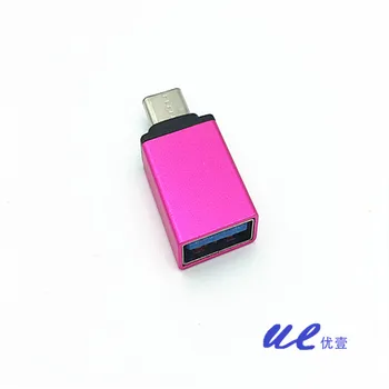 2X USB3.0 Female to Type C Male Adapter Connector usb C 3.1 to usb 3.0 Metal Head Adapter OTG Data Sync 2packs
2X USB3.0 Female to Type C Male Adapter Connector usb C 3.1 to usb 3.0 Metal Head Adapter OTG Data Sync 2packs