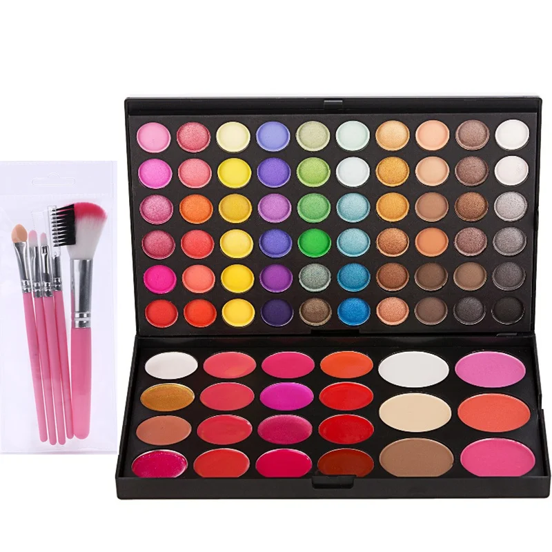 82 Color Matte Eyeshadow Palette High Quality Nude Makeup Set Glitter Eye Shadow Palette Shimmer Matte Makeup Kit Cosmetic Tools
82 Color Matte Eyeshadow Palette High Quality Nude Makeup Set Glitter Eye Shadow Palette Shimmer Matte Makeup Kit Cosmetic Tools