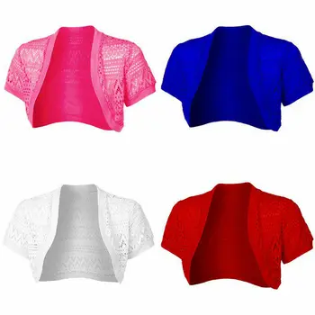 Ladies Short Out Color Tops Coat Hollow Women Sexy Sleeve Solid Overcoat Capelet
Ladies Short Out Color Tops Coat Hollow Women Sexy Sleeve Solid Overcoat Capelet
