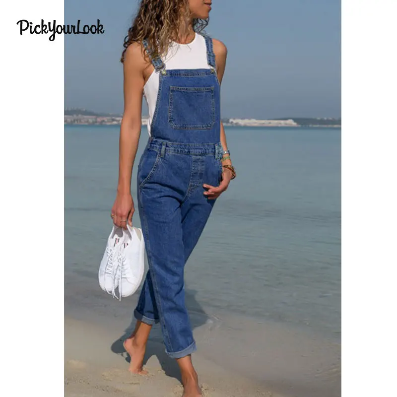 Pickyourlook Women Jumpsuit Romper Female Denim Blus Lady Overalls Summer Sleeveless Spaghetti Strap Casual Women Body Jumpsuit
Pickyourlook Women Jumpsuit Romper Female Denim Blus Lady Overalls Summer Sleeveless Spaghetti Strap Casual Women Body Jumpsuit