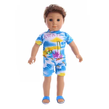 Doll Clothes Beach Holiday Set With Underwear Fit 18 Inch American Doll & 43 Cm Born Doll For Generation Toy Child Summer Gift
Doll Clothes Beach Holiday Set With Underwear Fit 18 Inch American Doll & 43 Cm Born Doll For Generation Toy Child Summer Gift