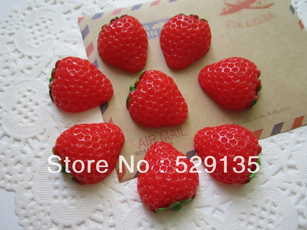 Free Shipping! Resin Strawberry, Resin FlatBack Cabochons for Phone Decoration, DIY (22*26mm)
Free Shipping! Resin Strawberry, Resin FlatBack Cabochons for Phone Decoration, DIY (22*26mm)