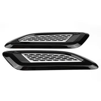 Exterior Hood Air Vent Outlet Wing Trim for Land Rover Range Rover Evoque 12-18 Black & Silver lightweight anti-rust colorfast
Exterior Hood Air Vent Outlet Wing Trim for Land Rover Range Rover Evoque 12-18 Black & Silver lightweight anti-rust colorfast