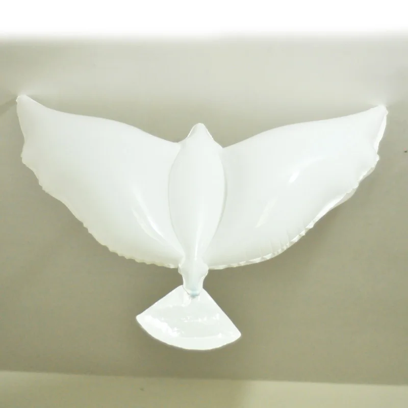 10pcs White Dove Balloons Biodegradable Ballons 104*48cm Bird Shape Pigeons Marriage Wedding Party Decoration Helium Baloons
10pcs White Dove Balloons Biodegradable Ballons 104*48cm Bird Shape Pigeons Marriage Wedding Party Decoration Helium Baloons