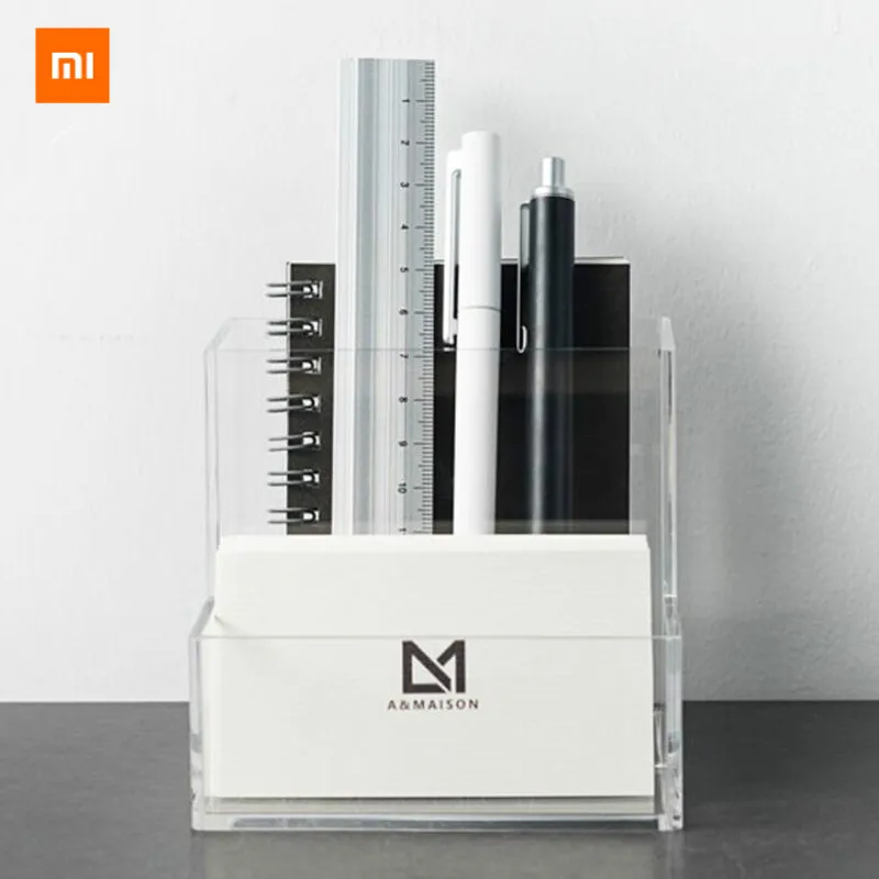 Original xiaomi Mijia A&MAISON desktop storage box transparent material study office business card storage object large capacity
Original xiaomi Mijia A&MAISON desktop storage box transparent material study office business card storage object large capacity