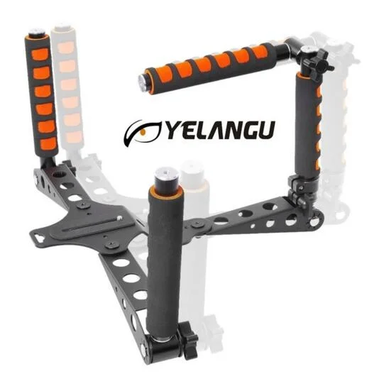 YELANGU D6 Foldable Rig Movie Kit Film Making System Shoulder Mount Support Rig Stabilizer For Canon Nikon D7100 DSLR Camera
YELANGU D6 Foldable Rig Movie Kit Film Making System Shoulder Mount Support Rig Stabilizer For Canon Nikon D7100 DSLR Camera