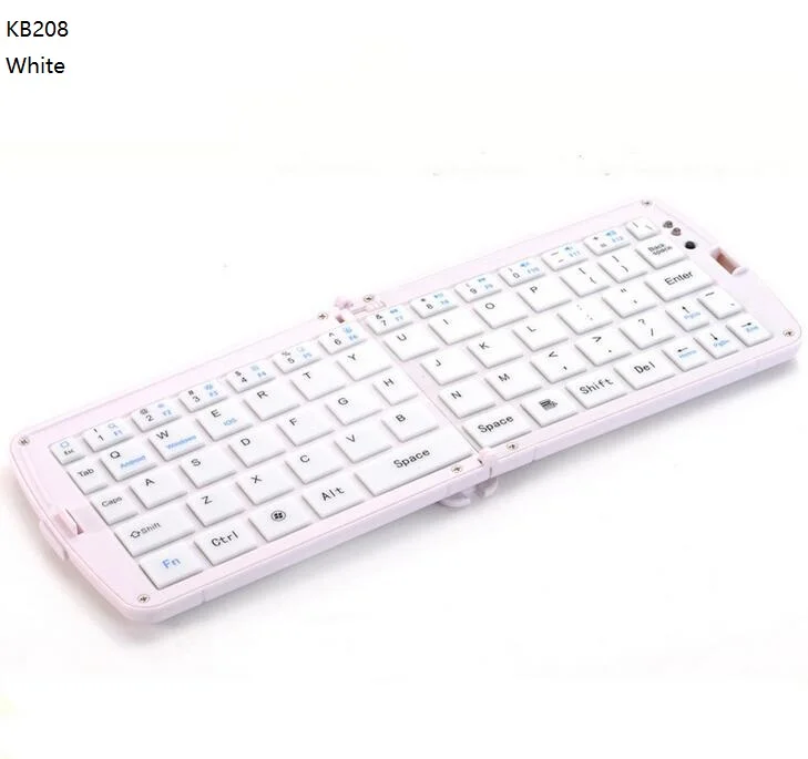 KB208 Universal Bluetooth 3.0 Wireless Mini Folding Keyboard 66 Keys for IOS Mobile Phone Android Windows tablet IPhone Ipad
KB208 Universal Bluetooth 3.0 Wireless Mini Folding Keyboard 66 Keys for IOS Mobile Phone Android Windows tablet IPhone Ipad