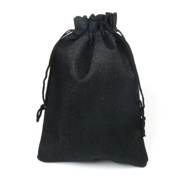 13x18cm Black Handmade Cotton Drawstring Burlap Wedding Party Favor 50pcs Christmas Gift Packaging Bag Pouches Jute Bags
13x18cm Black Handmade Cotton Drawstring Burlap Wedding Party Favor 50pcs Christmas Gift Packaging Bag Pouches Jute Bags