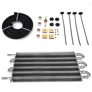 Universal Car 6 Row Remote Transmission Oil Cooler Kit Auto-Manual Radiator Converter Aluminum alloy Transmission Oil Cooler
Universal Car 6 Row Remote Transmission Oil Cooler Kit Auto-Manual Radiator Converter Aluminum alloy Transmission Oil Cooler