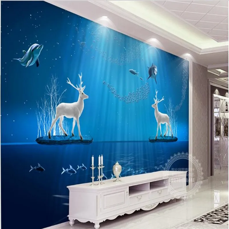 beibehang large frescoes fantasy ocean elk children backdrops nonwovens environmental wallpaper papel de parede para quarto
beibehang large frescoes fantasy ocean elk children backdrops nonwovens environmental wallpaper papel de parede para quarto