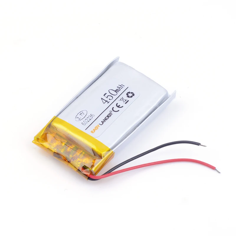 602236 450mah lithium-ion polymer battery quality goods quality of CE FCC ROHS certification authority Sports headphone
602236 450mah lithium-ion polymer battery quality goods quality of CE FCC ROHS certification authority Sports headphone