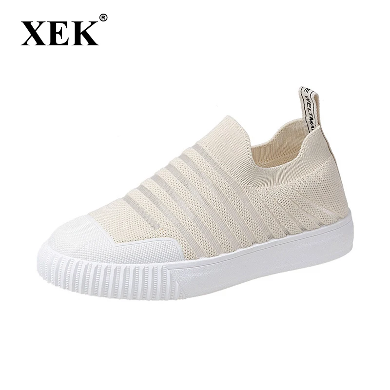 XEK Women Sneakers Fashion Socks Shoes Casual White Sneakers Autumn knitted Vulcanized Shoes Women Trainers Tenis Feminino ST434
XEK Women Sneakers Fashion Socks Shoes Casual White Sneakers Autumn knitted Vulcanized Shoes Women Trainers Tenis Feminino ST434
