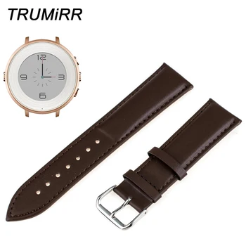 Genuine Leather Watchband for Pebble Time Round 14mm Women's Smart Watch Band Plain Strap Wrist Belt Bracelet Black Brown + Tool
Genuine Leather Watchband for Pebble Time Round 14mm Women's Smart Watch Band Plain Strap Wrist Belt Bracelet Black Brown + Tool