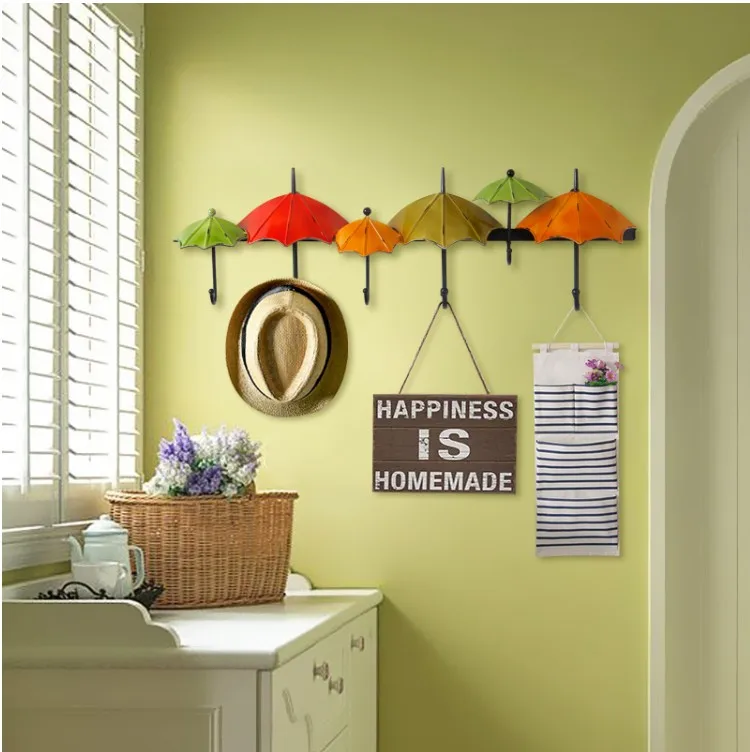 American Wrought Iron Umbrella Hook Wall Hanging Crafts Decoration Home Wall Hanger Wall Mural Ornaments Porch Coat Hook Decor
American Wrought Iron Umbrella Hook Wall Hanging Crafts Decoration Home Wall Hanger Wall Mural Ornaments Porch Coat Hook Decor