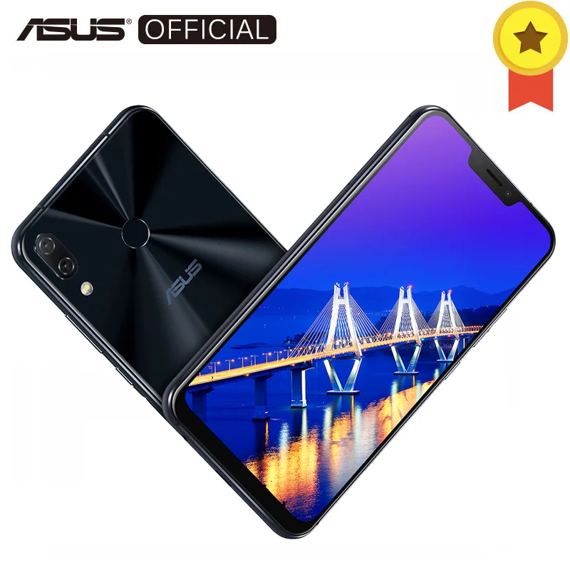 

Original Global Version ASUS ZenFone 5 ZE620KL 6.2"19:9 FHD+ Screen Android 8.0 Qualcomm Snapdragon 636 Smartphone 4GB 64GB OTG