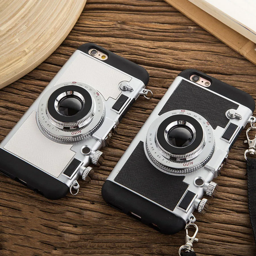 2019 New Fashion 3D Camera Phone Cases For iPhone 7 7 Plus 6 6s Plus Case Novel Soft Silicone Long Strap Rope Back Cover Lanyard
2019 New Fashion 3D Camera Phone Cases For iPhone 7 7 Plus 6 6s Plus Case Novel Soft Silicone Long Strap Rope Back Cover Lanyard