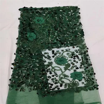 Madison High Quality 3D Sequins Lace Fabrics French African Tulle Lace Fabric Fashion Nigerian Lace Material for Wedding Party
Madison High Quality 3D Sequins Lace Fabrics French African Tulle Lace Fabric Fashion Nigerian Lace Material for Wedding Party