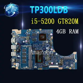 TP300LDB mainboard For Asus TP300LD TP300LJ TP300L laptop motherboard 100% Tested I5-5200U CPU GT820M 2GB VRAM 4GB RAM
TP300LDB mainboard For Asus TP300LD TP300LJ TP300L laptop motherboard 100% Tested I5-5200U CPU GT820M 2GB VRAM 4GB RAM