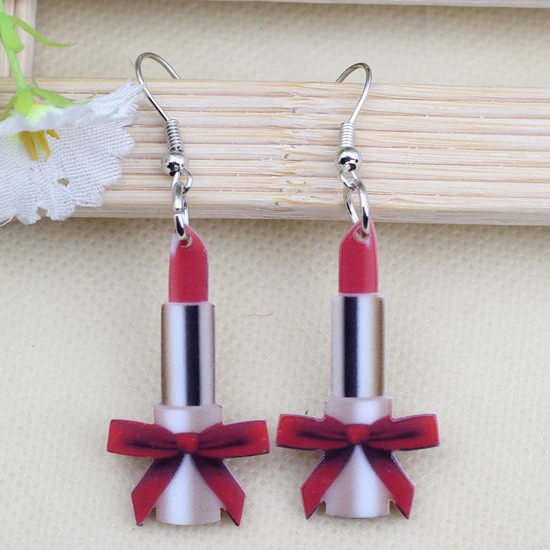 1 pair lipstick cute lovely printing drop earrings acrylic new 2014 design spring/summer style for girls woman jewelry
1 pair lipstick cute lovely printing drop earrings acrylic new 2014 design spring/summer style for girls woman jewelry