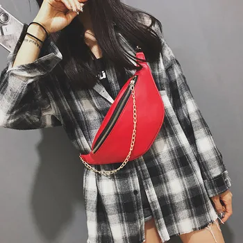 Bags For Women 2018 Small Bag Unisex PU Hobos Solid Zipper Chain Fashion Neutral Money Bag 
Bags For Women 2018 Small Bag Unisex PU Hobos Solid Zipper Chain Fashion Neutral Money Bag
