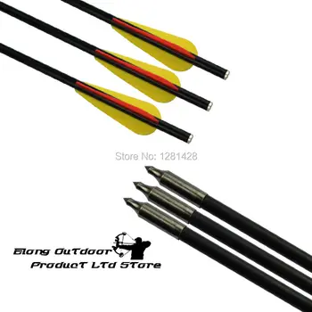 12Pcs 18" Fiberglass Crossbow Bolts 8045 Flat Knock Fixed Field Point for Hunting Archery Bow Arrow Outdoor Free Shipping
12Pcs 18" Fiberglass Crossbow Bolts 8045 Flat Knock Fixed Field Point for Hunting Archery Bow Arrow Outdoor Free Shipping