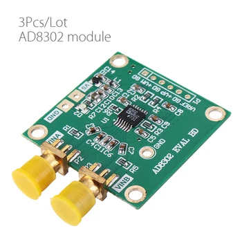 3pcs/lot AD8302 Wideband Amplitude Phase Detection Impedance Analysis Module Amplifier Filter Mixer Loss and Phase Measurement
3pcs/lot AD8302 Wideband Amplitude Phase Detection Impedance Analysis Module Amplifier Filter Mixer Loss and Phase Measurement