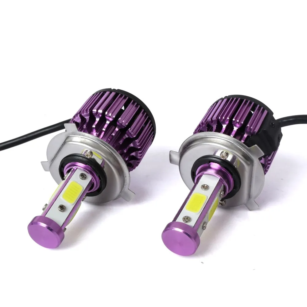 Car Lights H4 2PCS X6 DC 12V-24V LED Headlights 200W 6000K 20000LM Cool White High Low Beam 4 Side COB Chips Dropship 19J5
Car Lights H4 2PCS X6 DC 12V-24V LED Headlights 200W 6000K 20000LM Cool White High Low Beam 4 Side COB Chips Dropship 19J5
