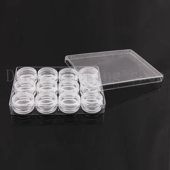 120pcs/lot 3g Small Empty Cosmetic Refillable Bottles Plastic Eyeshadow Makeup Face Cream Jar Pot Container Bottle
120pcs/lot 3g Small Empty Cosmetic Refillable Bottles Plastic Eyeshadow Makeup Face Cream Jar Pot Container Bottle